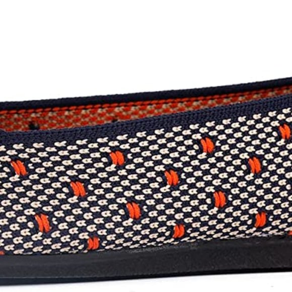 EVGLOW Round Toe Knit Texture Ballet Flats NEW!! - Picture 10 of 12